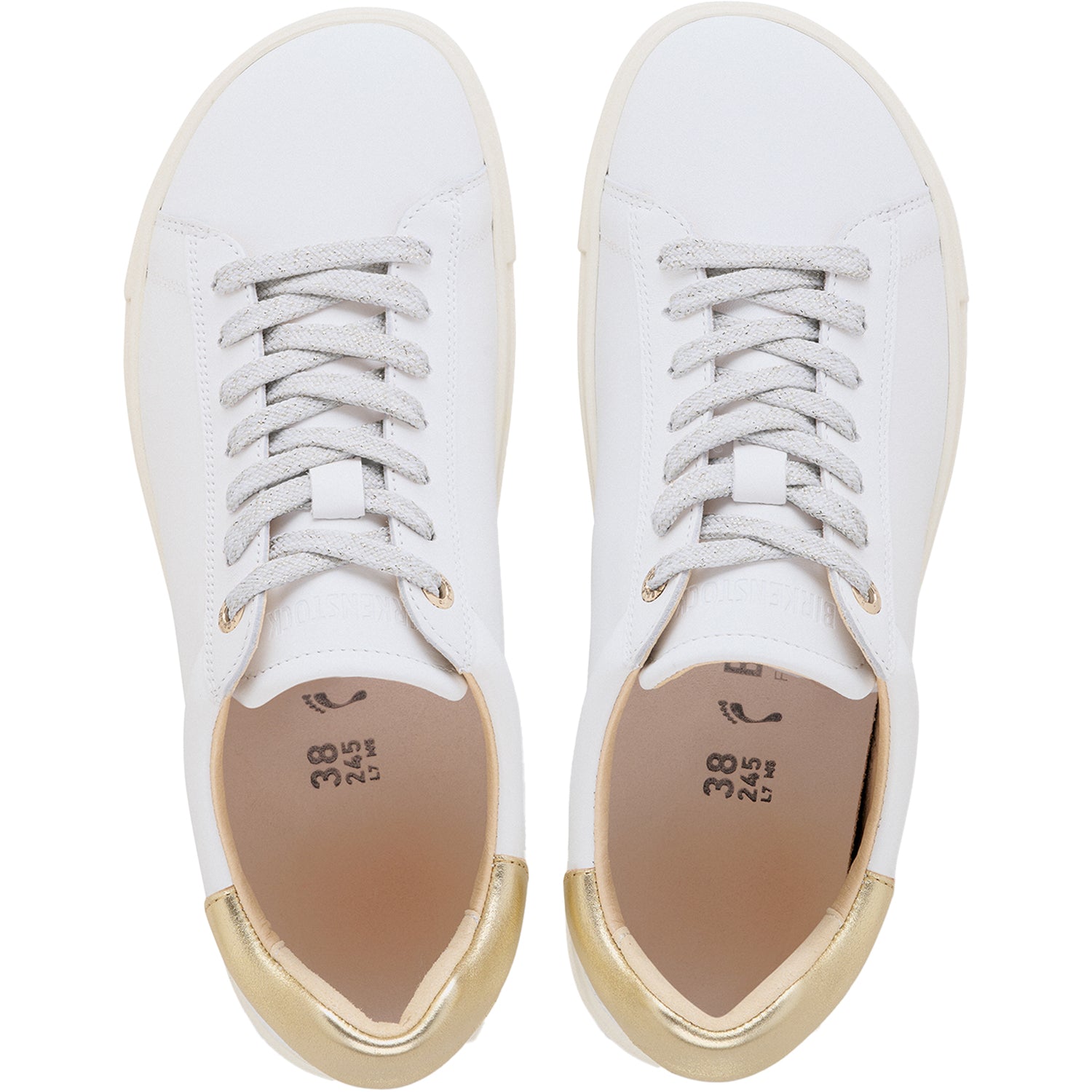 Birkenstock Bend Women's Sporty Lace Up Shoes White Leather
