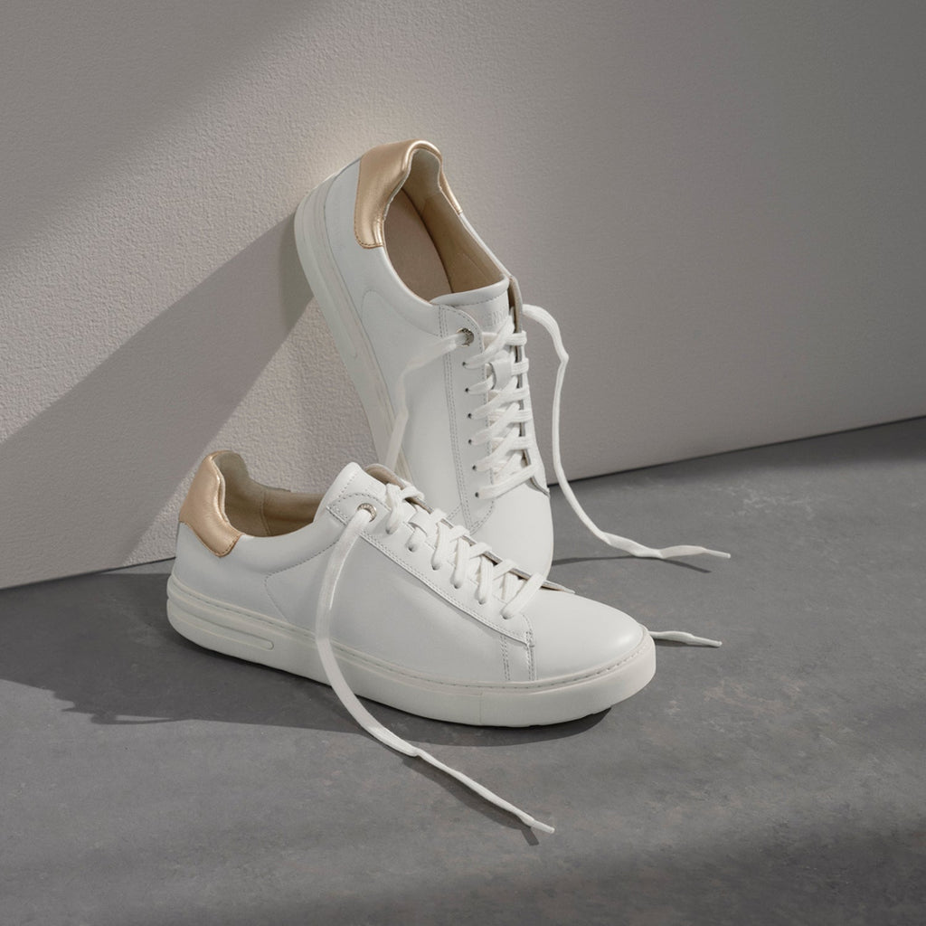 Birkenstock Bend Women's Sporty Lace Up Shoes White Leather