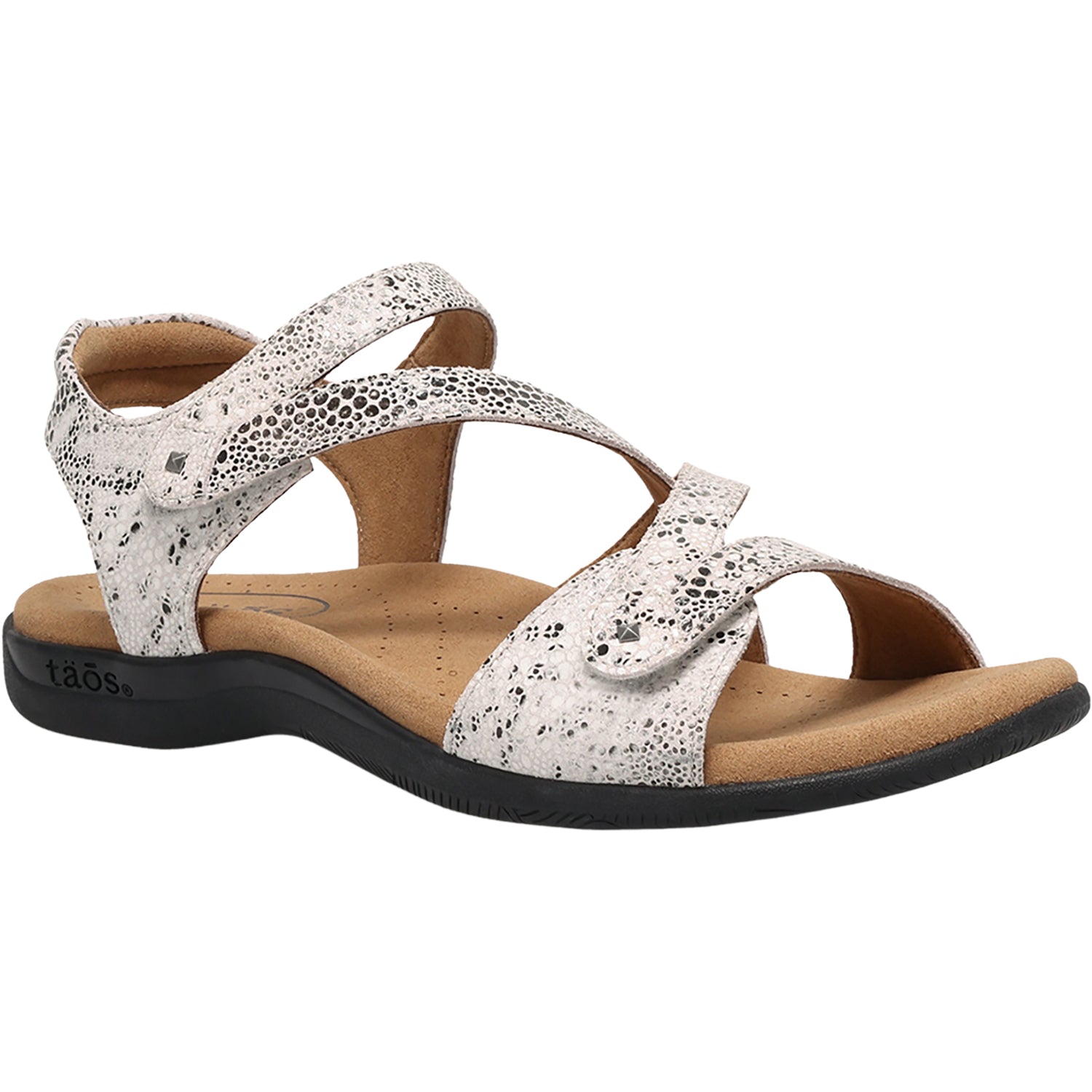 Taos Big Time Women's Sandals Grey Snake