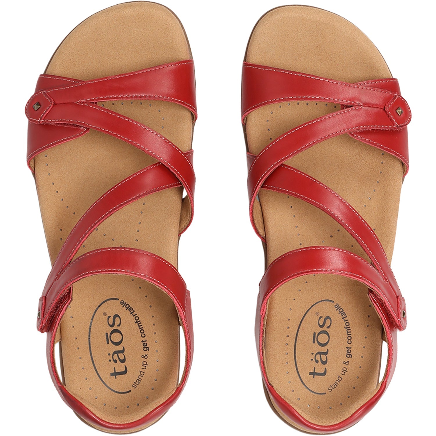 Taos Big Time Women's Sandals Red