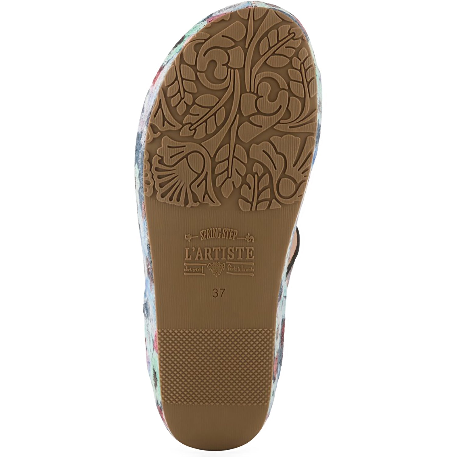 L'Artiste by Spring Step Blissbloom Women's Sandals Navy Multi
