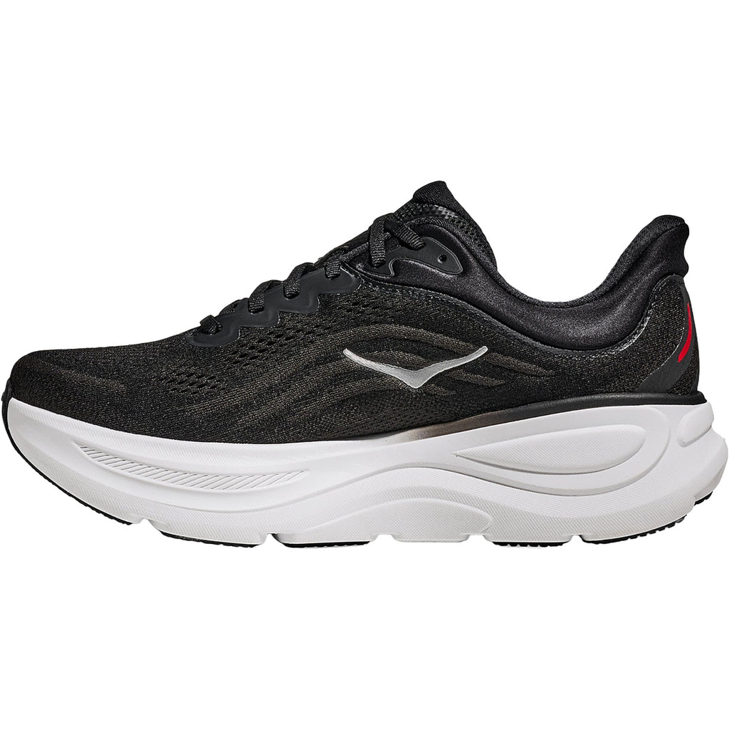Hoka Bondi 9 (Neutral Support) Men's Athletic Shoes Black/Vermillion