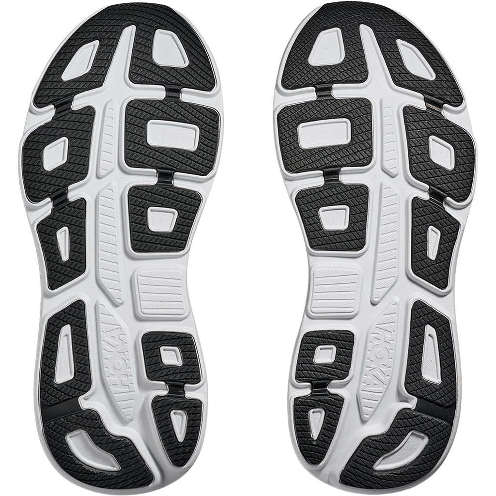 Hoka Bondi 9 (Neutral Support) Men's Athletic Shoes Black/Vermillion