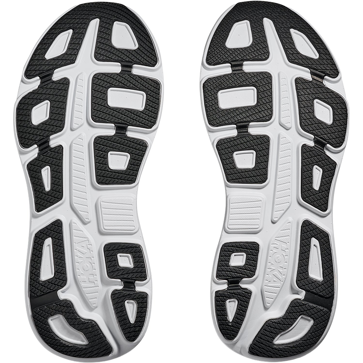 Hoka Bondi 9 (Neutral Support) Men's Athletic Shoes Black/Vermillion