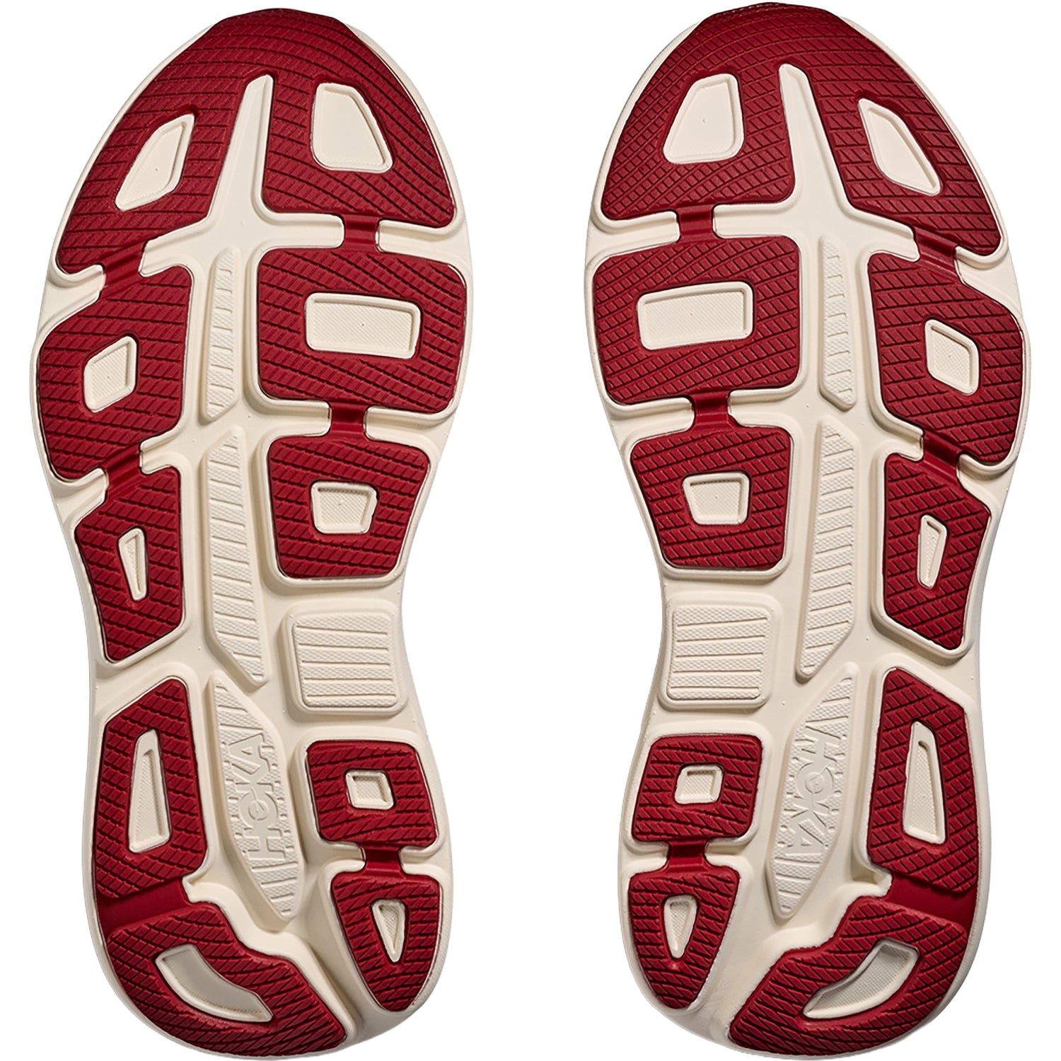 Hoka Bondi 9 (Neutral Support) Men's Athletic Shoes Thunder Cloud/Vermillion