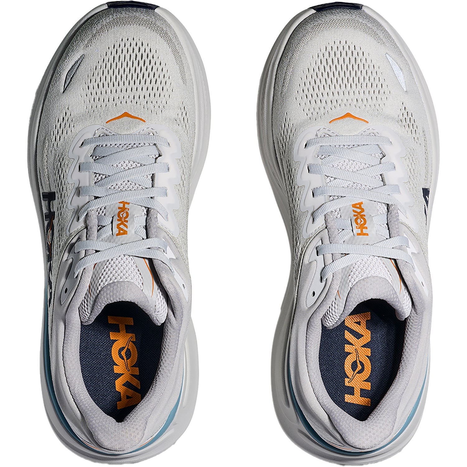 Hoka Bondi 9 (Neutral Support) Men's Athletic Shoes Stardust/Cosmic Grey