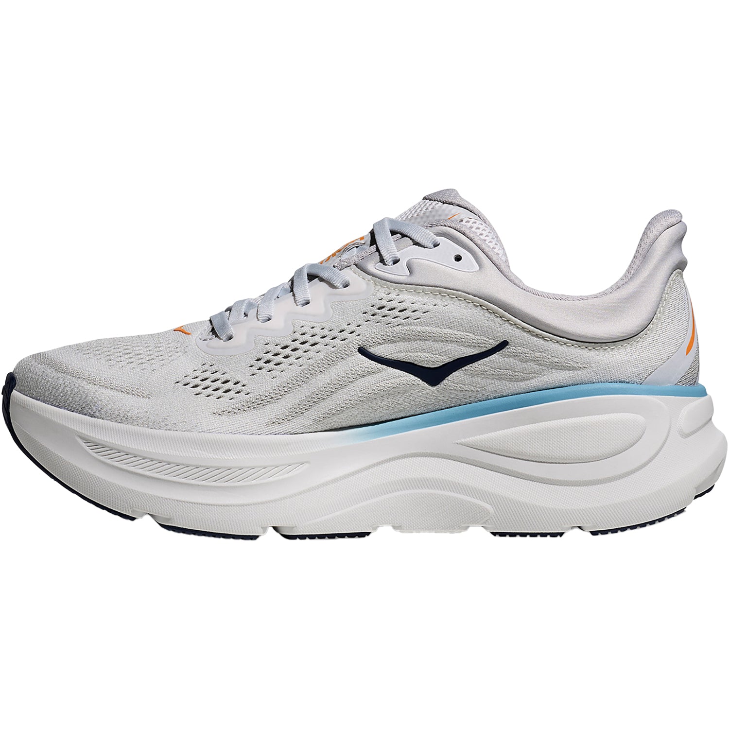 Hoka Bondi 9 (Neutral Support) Men's Athletic Shoes Stardust/Cosmic Grey