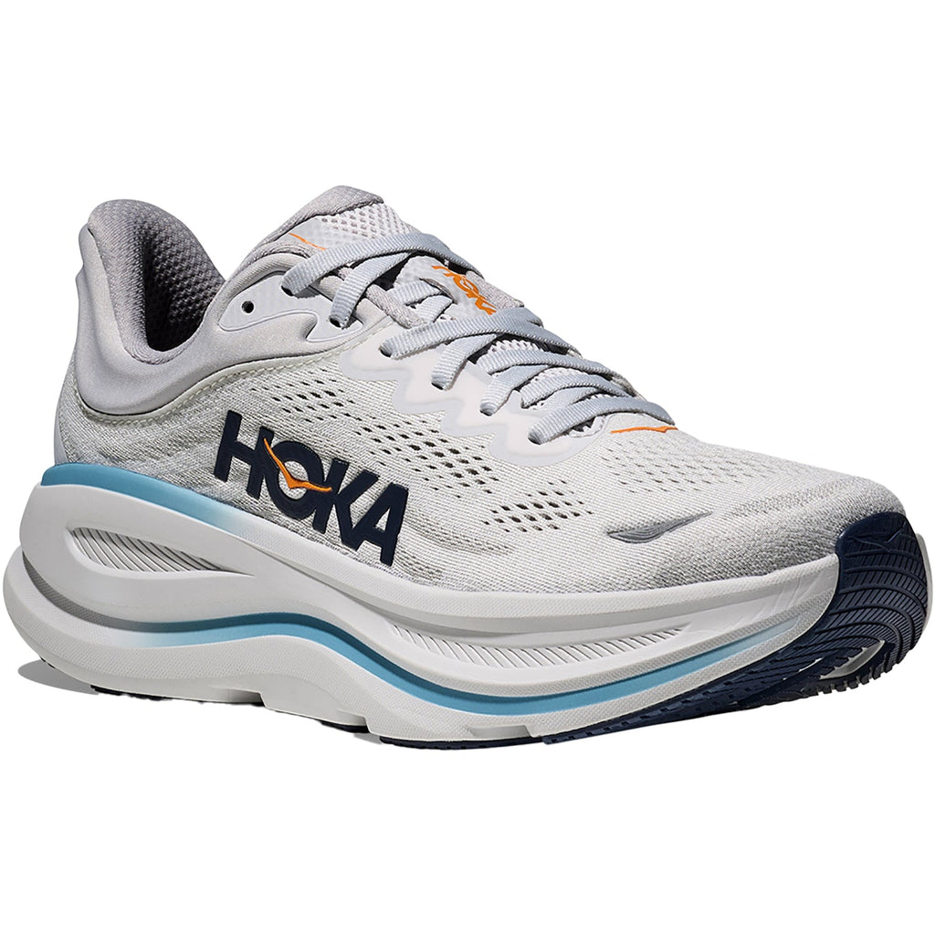 Hoka Bondi 9 (Neutral Support) Men's Athletic Shoes Stardust/Cosmic Grey