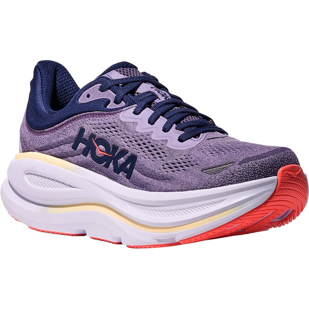 Hoka Bondi 9 (Neutral Support) Women's Athletic Shoes Berry Jam/Berry Patch