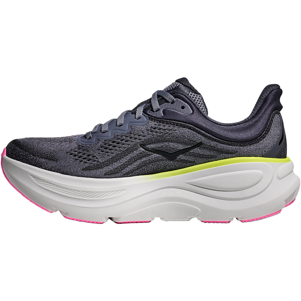 Hoka Bondi 9 (Neutral Support) Women's Athletic Shoes Charcoal Grey/Grey Skies