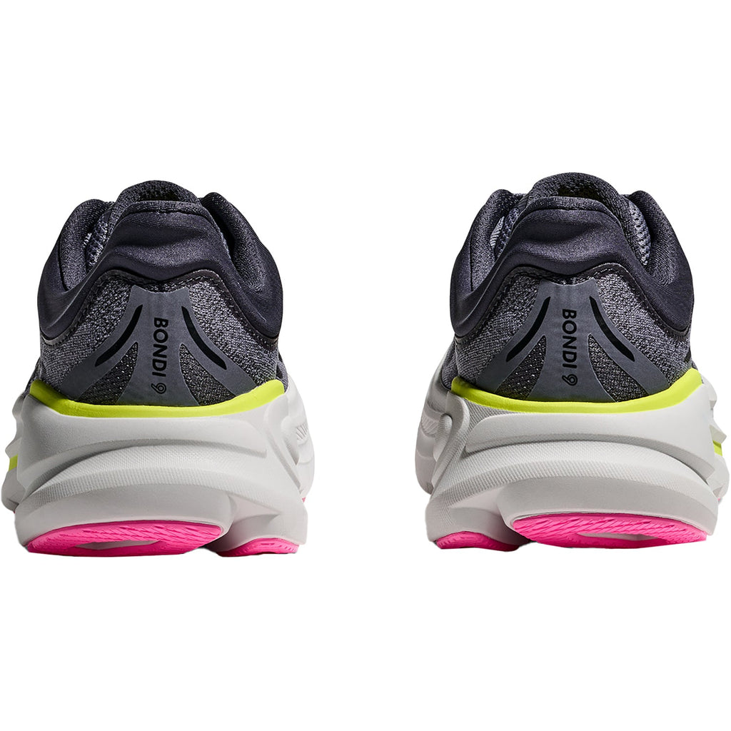 Hoka Bondi 9 (Neutral Support) Women's Athletic Shoes Charcoal Grey/Grey Skies