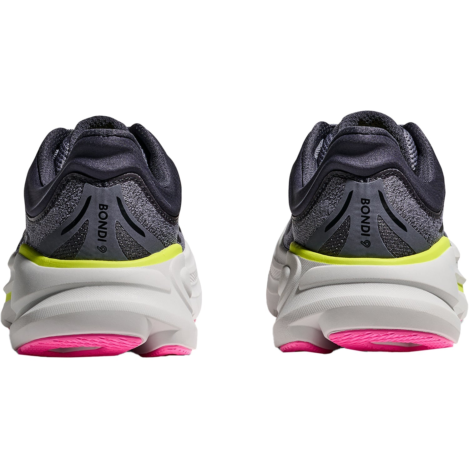Hoka Bondi 9 (Neutral Support) Women's Athletic Shoes Charcoal Grey/Grey Skies
