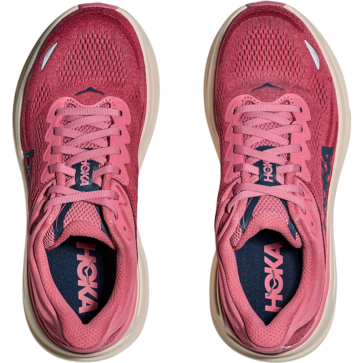 Hoka Bondi 9 (Neutral Support) Women's Athletic Shoes Lingonberry/Cranberry
