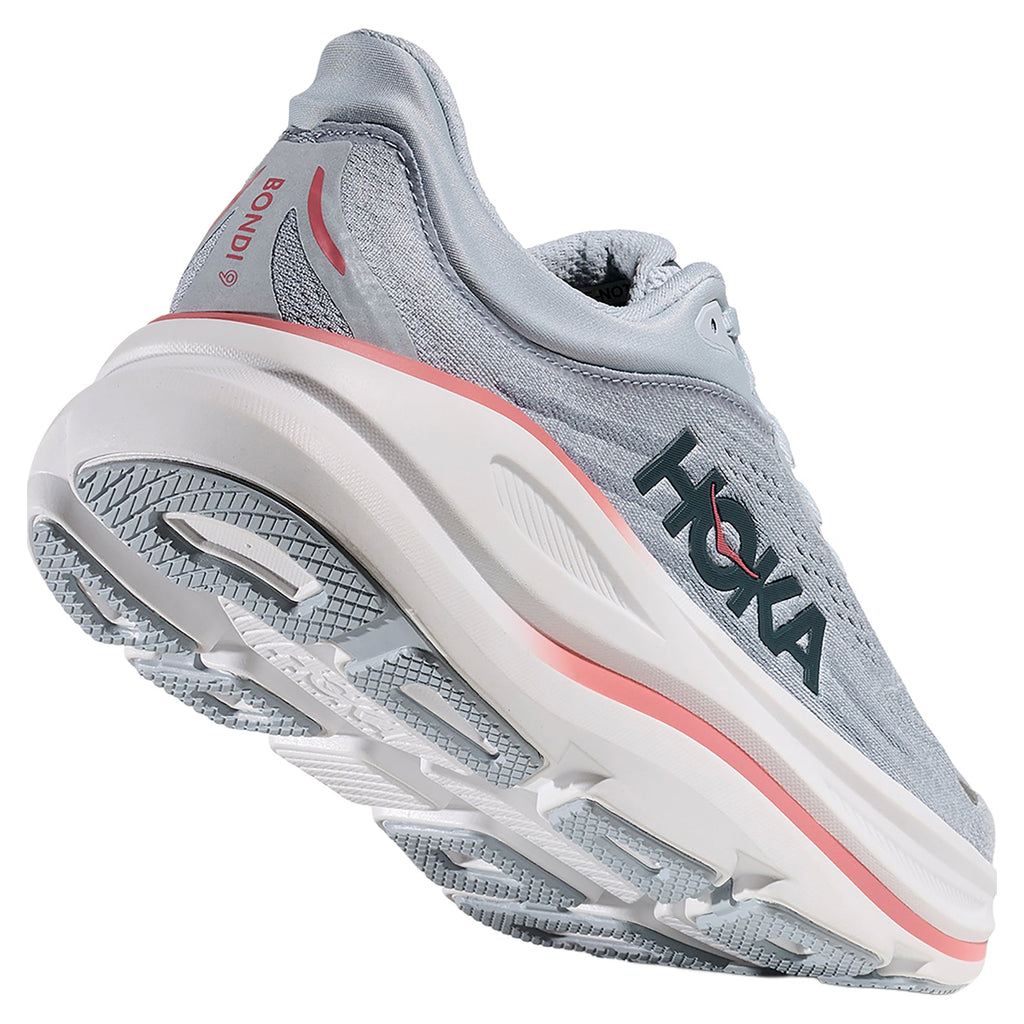 Hoka Bondi 9 (Neutral Support) Women's Athletic Shoes Mineral Blue/Washed Blue