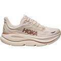 Hoka Bondi 9 (Neutral Support) Women's Athletic Shoes Oat Milk/Rose Gold