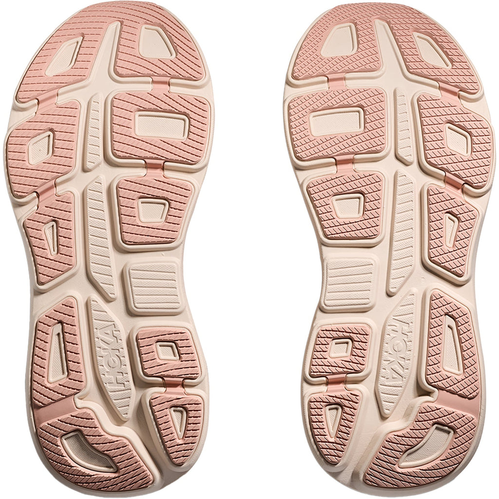Hoka Bondi 9 (Neutral Support) Women's Athletic Shoes Rose Latte/Rose Cream