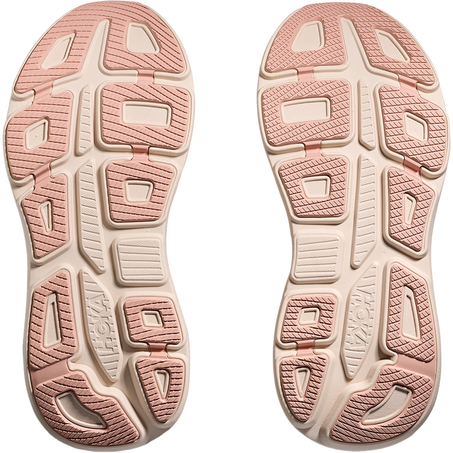 Hoka Bondi 9 (Neutral Support) Women's Athletic Shoes Rose Latte/Rose Cream