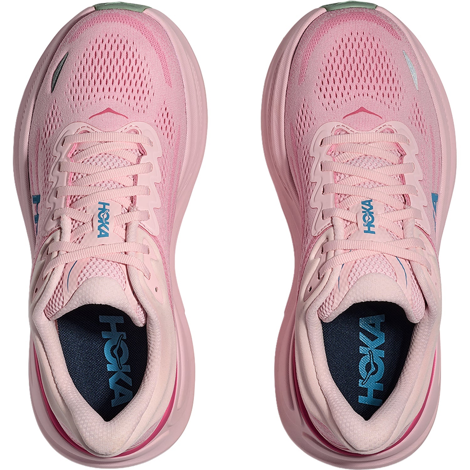 Hoka Bondi 9 (Neutral Support) Women's Athletic Shoes Rose Tea/Petal