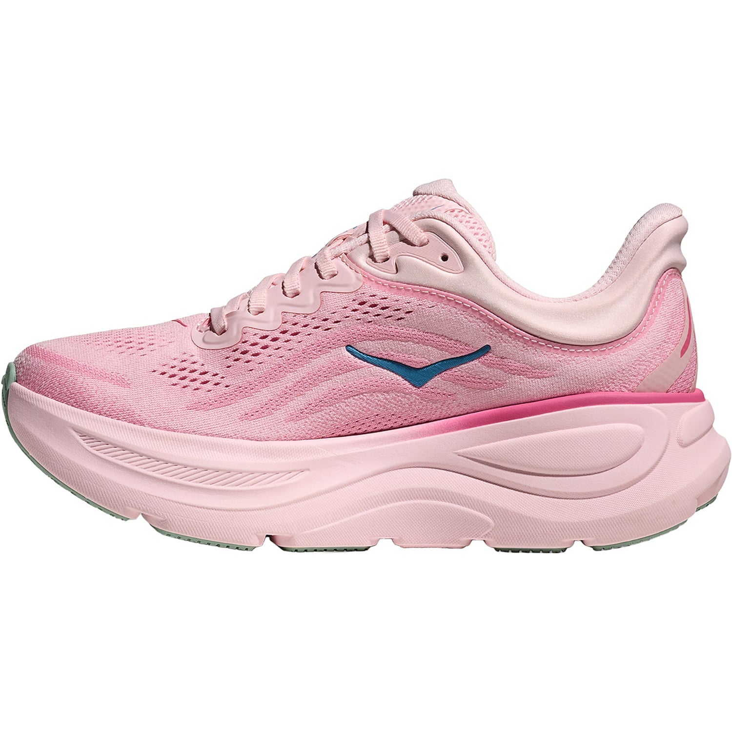 Hoka Bondi 9 (Neutral Support) Women's Athletic Shoes Rose Tea/Petal