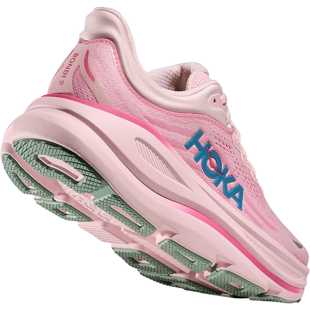 Hoka Bondi 9 (Neutral Support) Women's Athletic Shoes Rose Tea/Petal