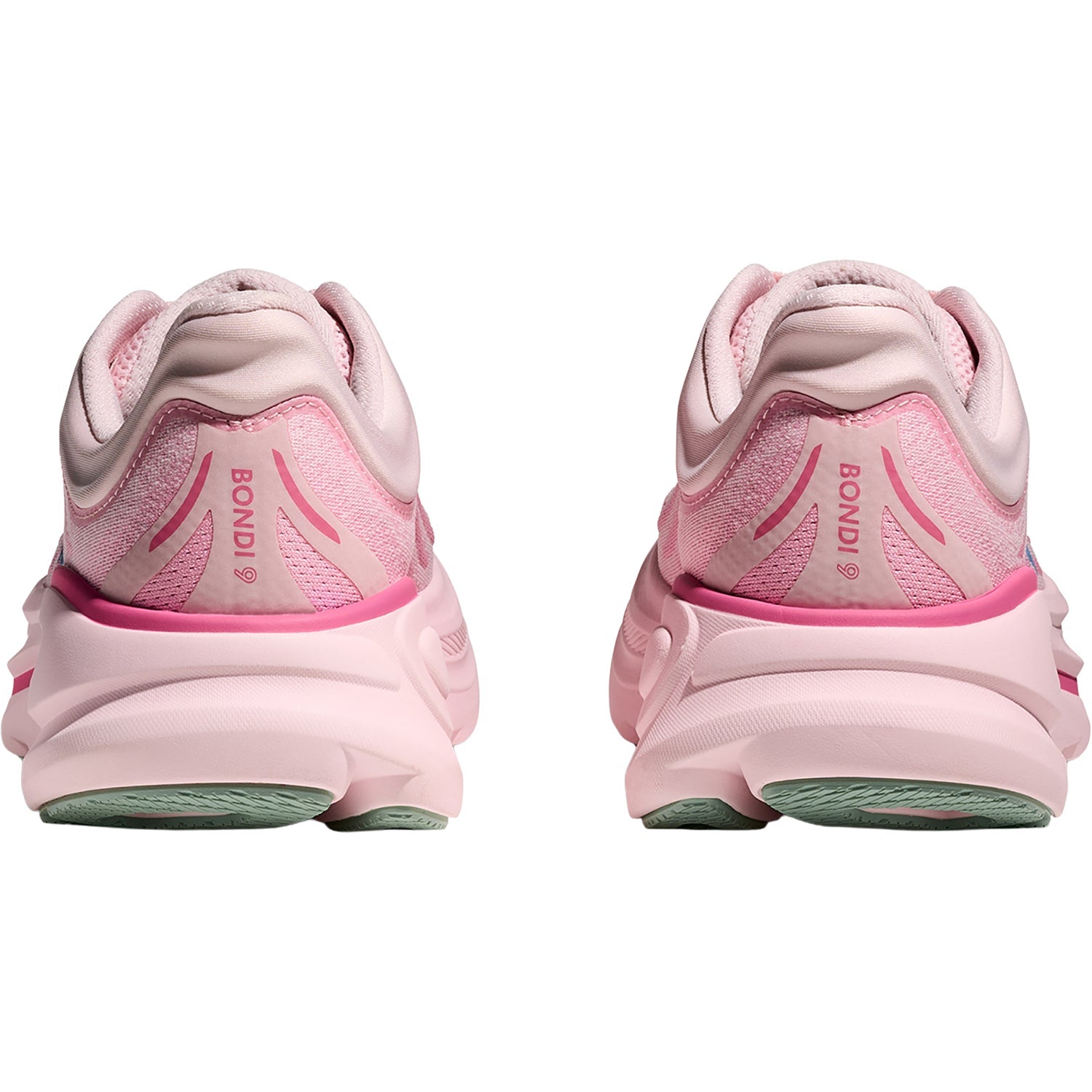 Hoka Bondi 9 (Neutral Support) Women's Athletic Shoes Rose Tea/Petal