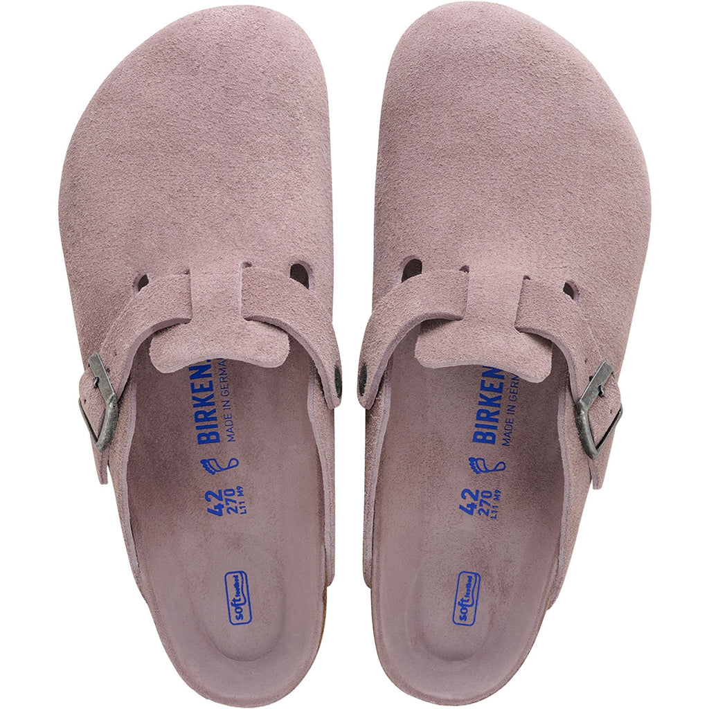 Birkenstock Boston Soft Footbed Unisex Clogs Faded Purple