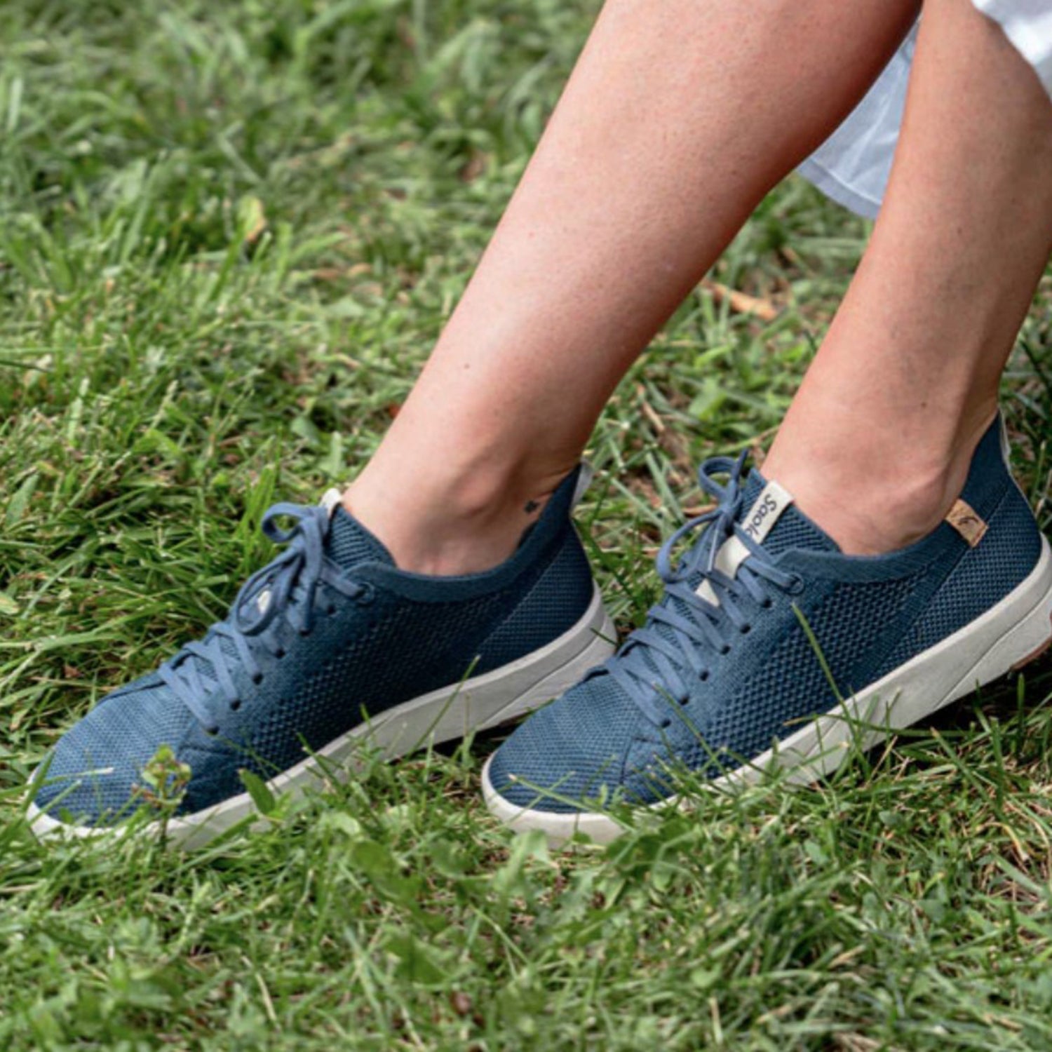 Saola Cannon Knit 3 Women's Athletic Shoes & Athleisure Shoes Navy/Gold