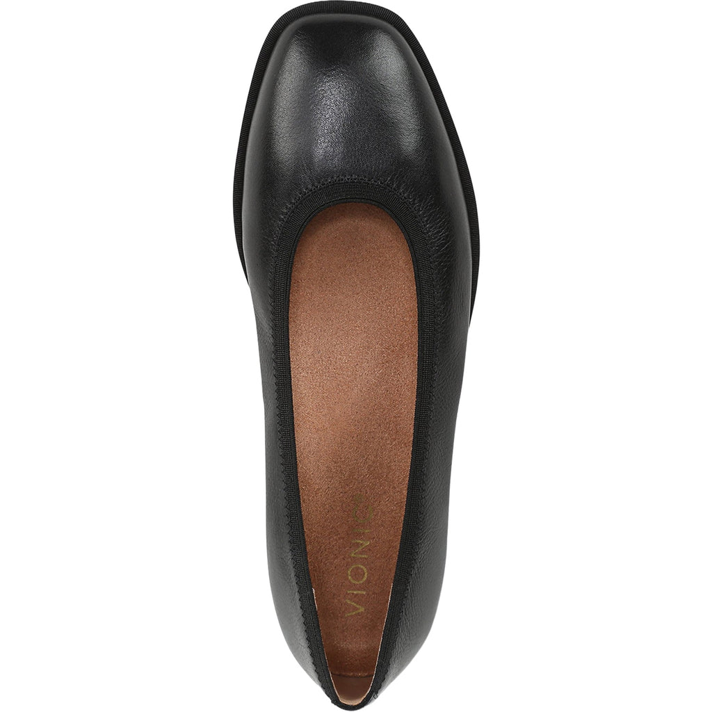 Vionic Caroll 20 Women's Flats Black Leather