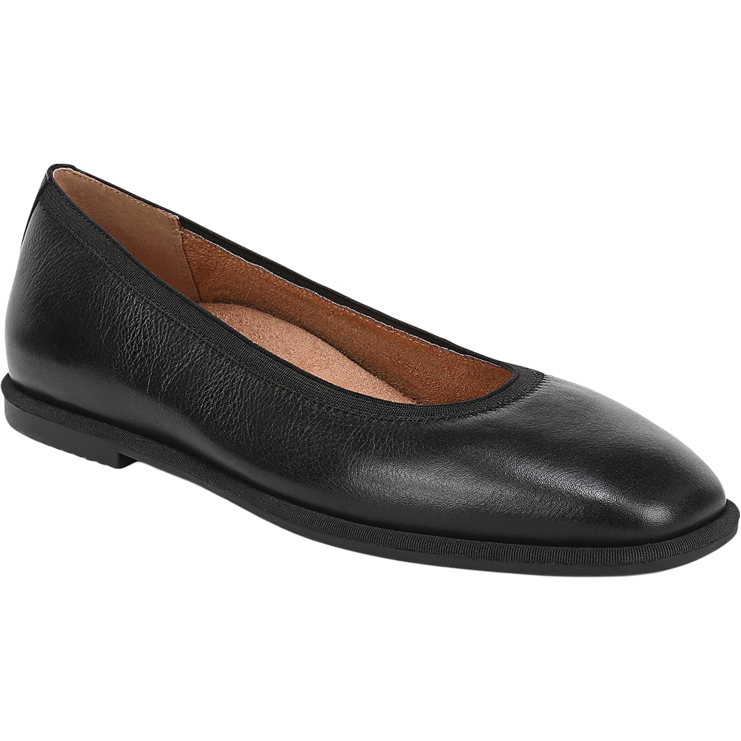 Vionic Caroll 20 Women's Flats Black Leather