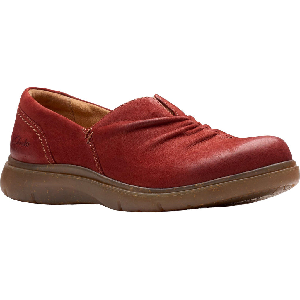 Clarks Certina Rose Women's Slip Ons Traditional Chestnut