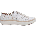 Aetrex Charlotte Women's Sporty Lace Up Shoes White