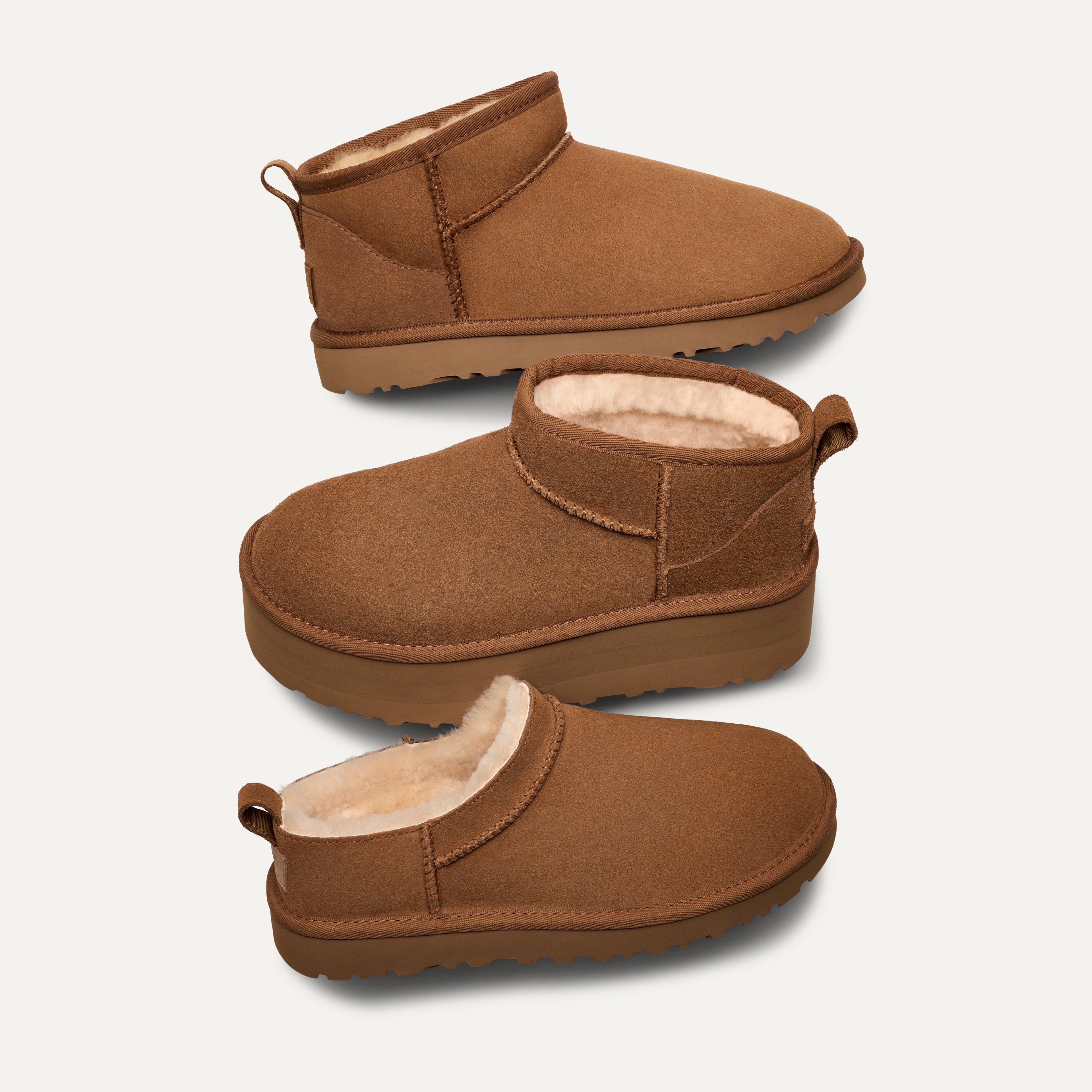 UGG Classic Micro Women's Booties Chestnut