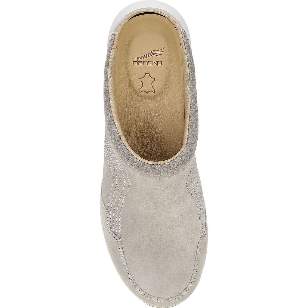 Dansko Claudia Clog Women's Clogs Stone Suede