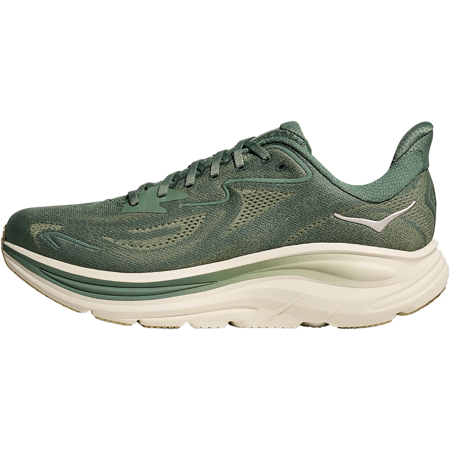 Hoka Clifton 10 (Neutral Support) Men's Athletic Shoes Fern/Truffle Salt