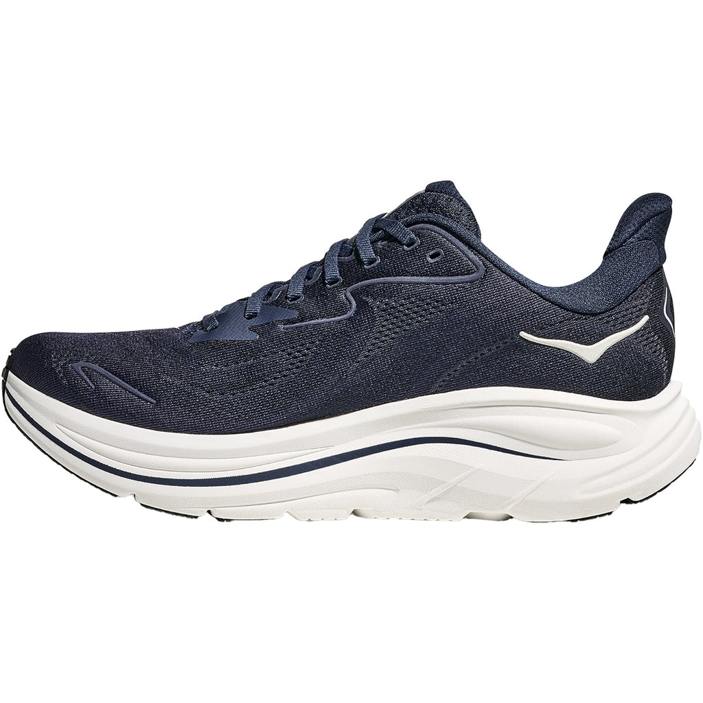 Hoka Clifton 10 (Neutral Support) Men's Athletic Shoes Navy/White