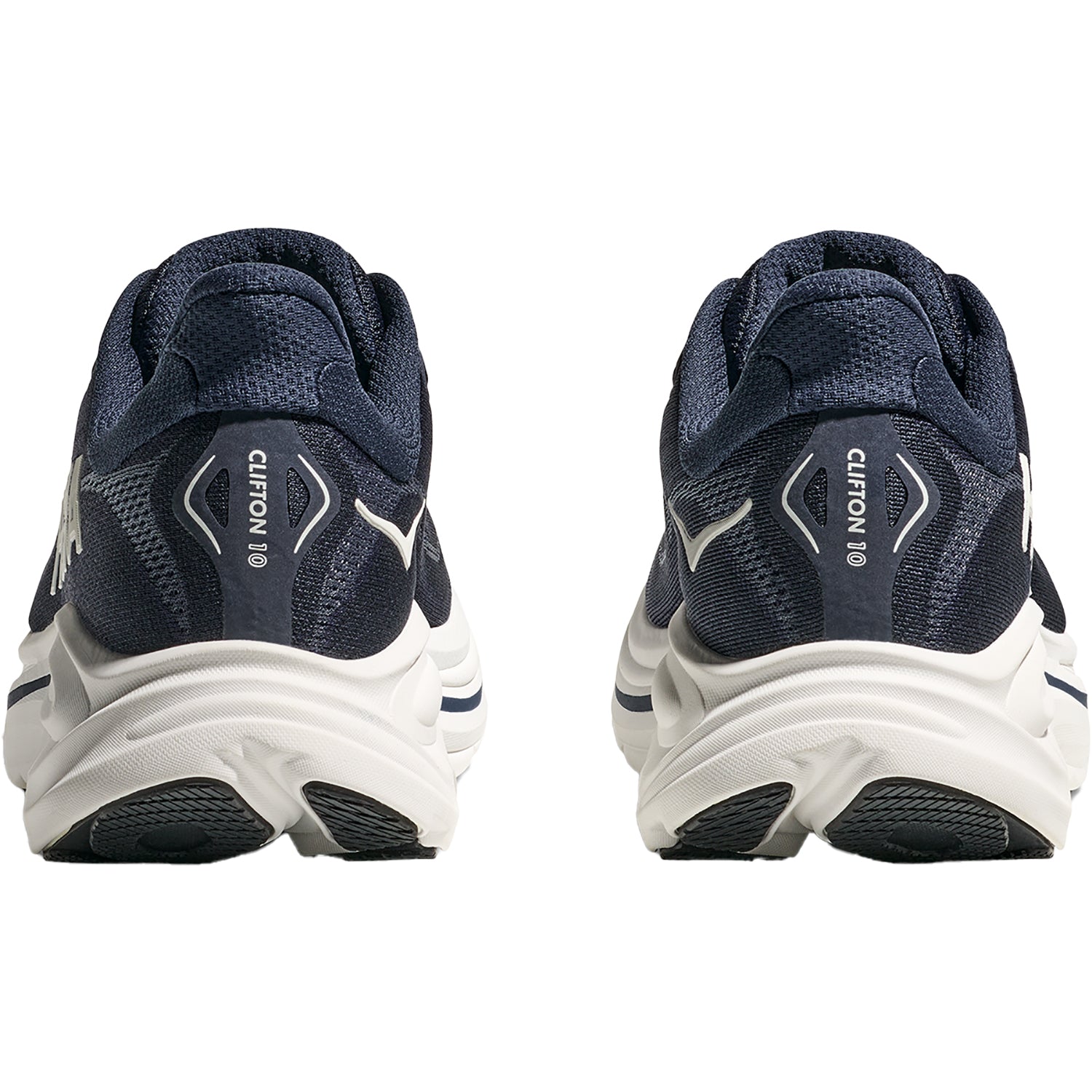 Hoka Clifton 10 (Neutral Support) Men's Athletic Shoes Navy/White
