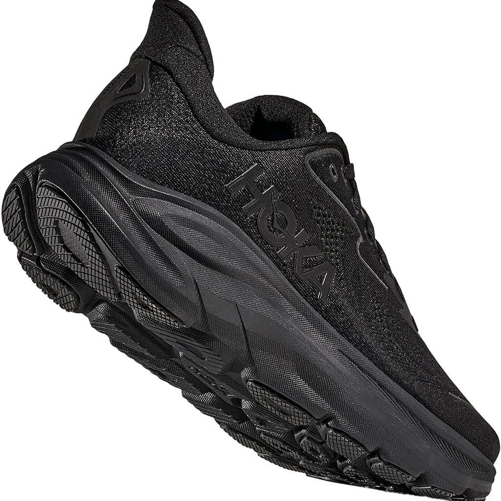Hoka Clifton 10 (Neutral Support) Women's Athletic Shoes Black/Black
