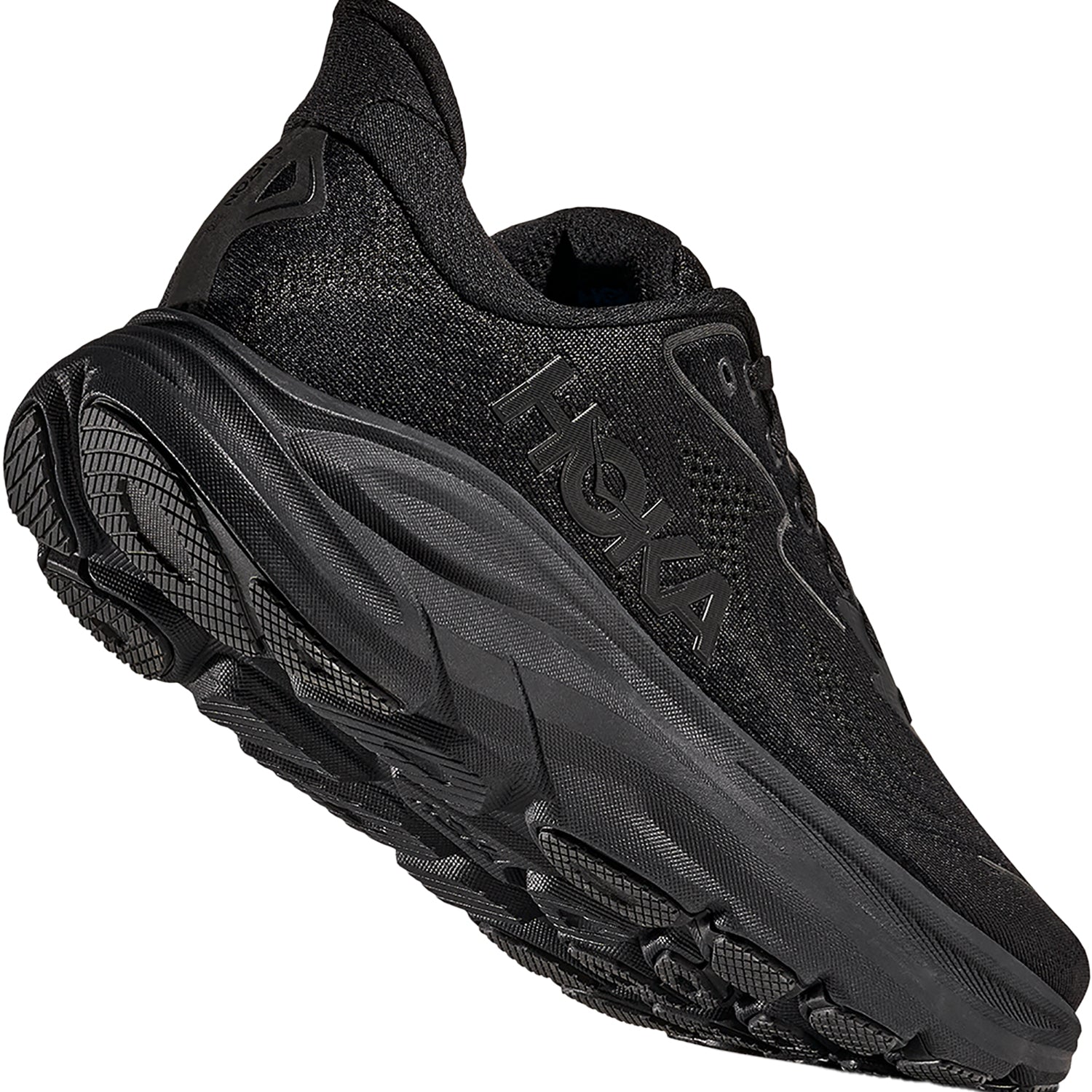 Hoka Clifton 10 (Neutral Support) Women's Athletic Shoes Black/Black
