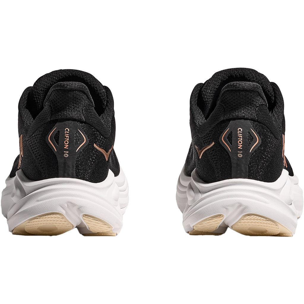Hoka Clifton 10 (Neutral Support) Women's Athletic Shoes Black/Rose Gold