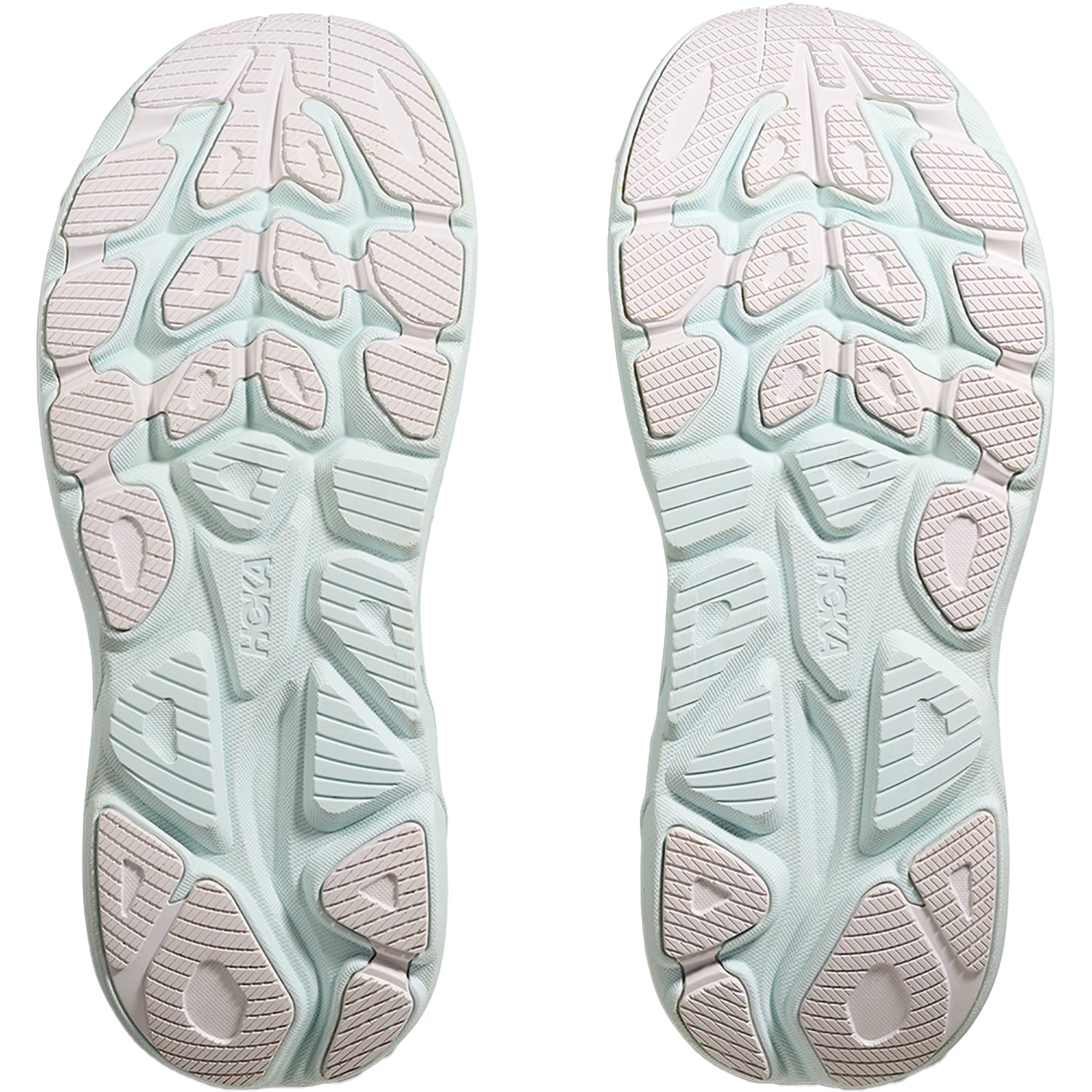Hoka Clifton 10 Mesh (Neutral Support) Women's Athletic Shoes White/Cielo Blue