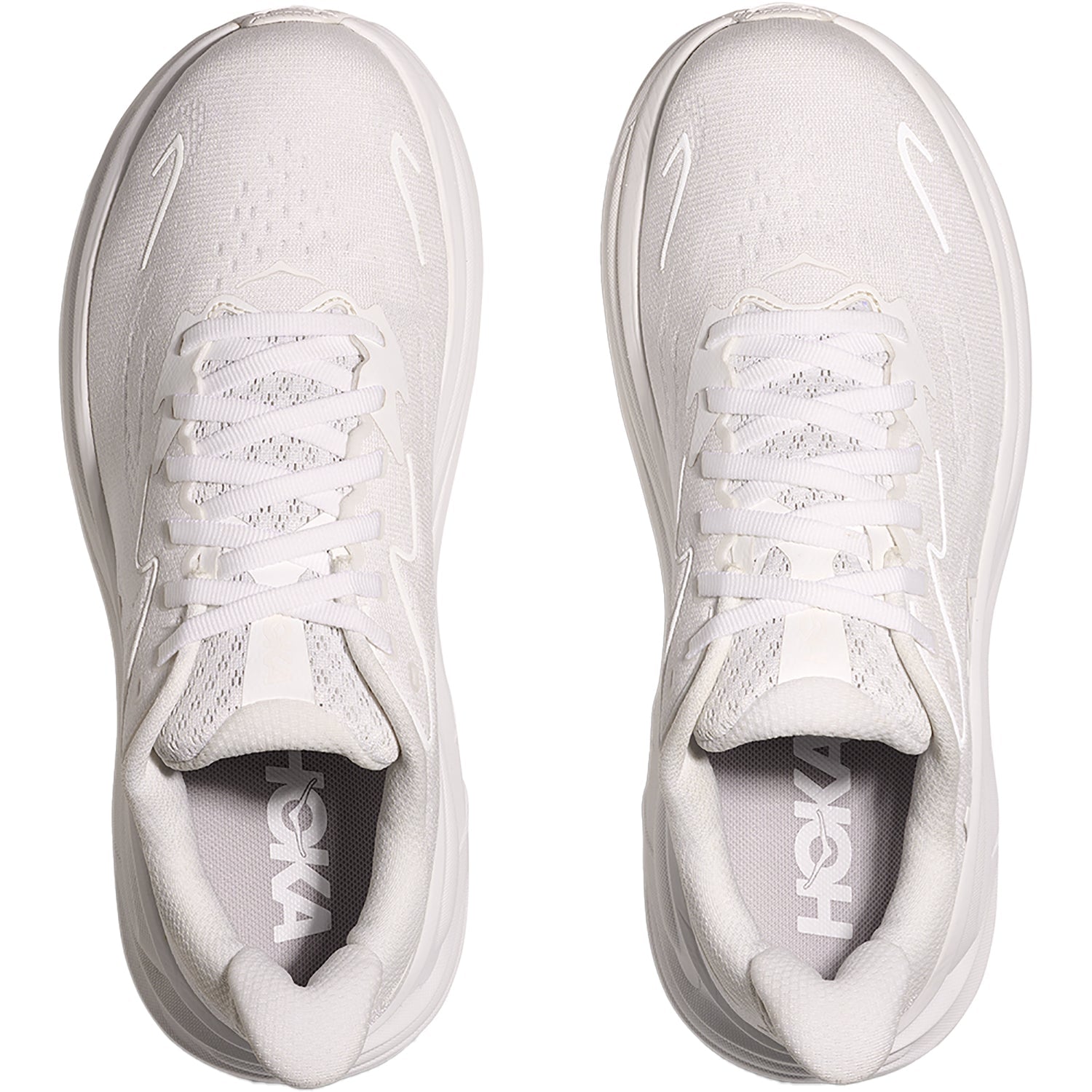 Hoka Clifton 10 (Neutral Support) Women's Athletic Shoes White/White