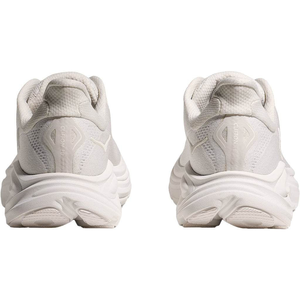 Hoka Clifton 10 (Neutral Support) Women's Athletic Shoes White/White