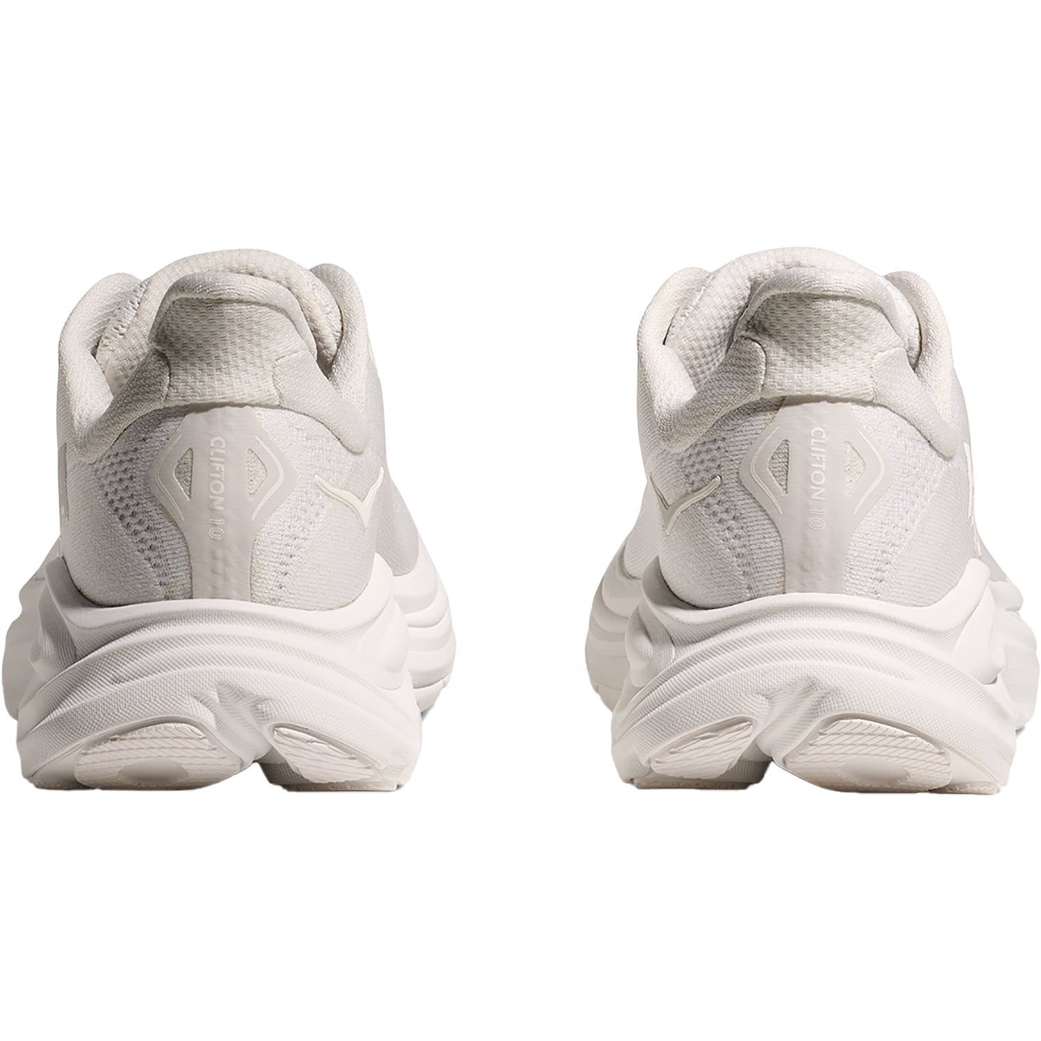 Hoka Clifton 10 (Neutral Support) Women's Athletic Shoes White/White