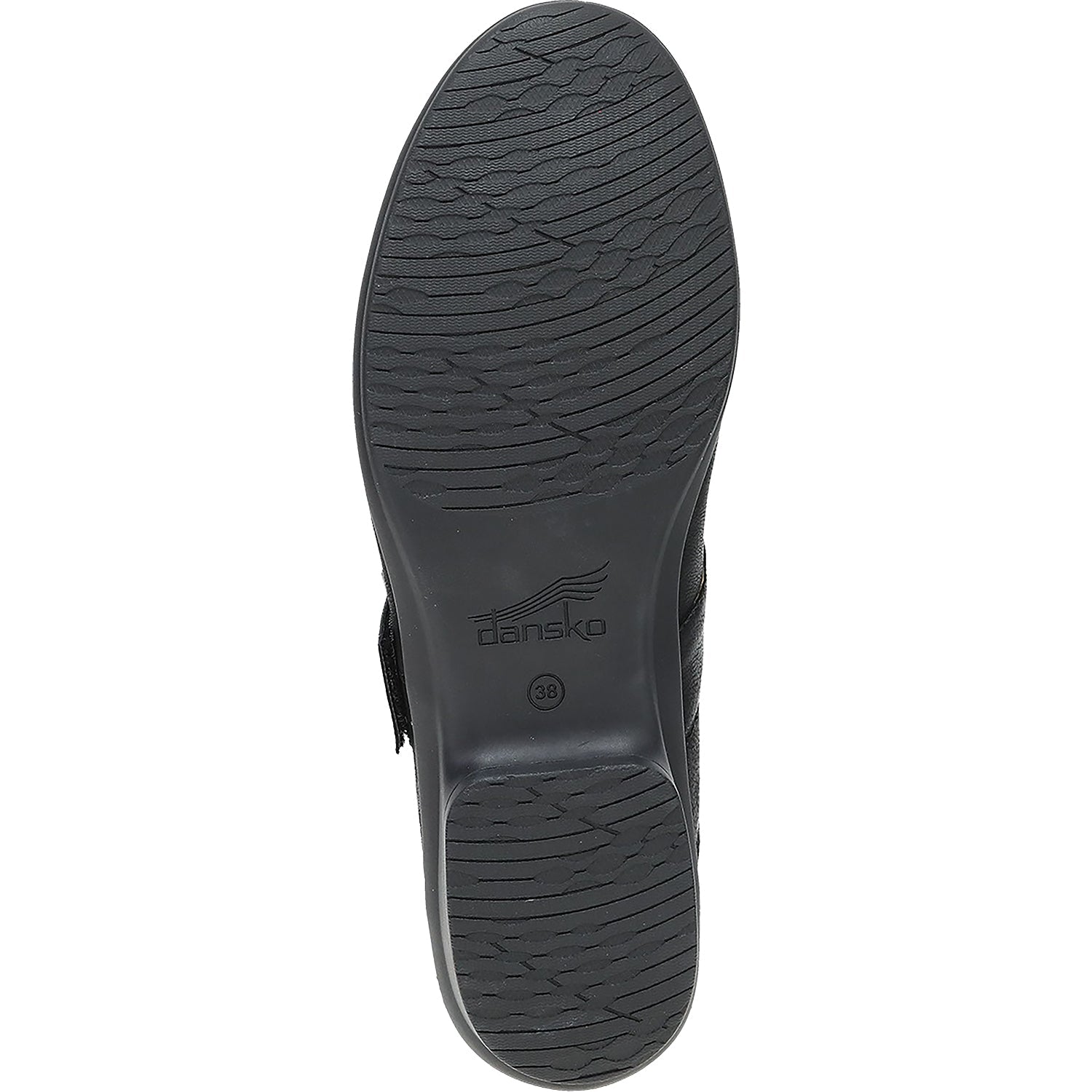 Dansko Collette Women's Mary Janes Black Burnished Nubuck