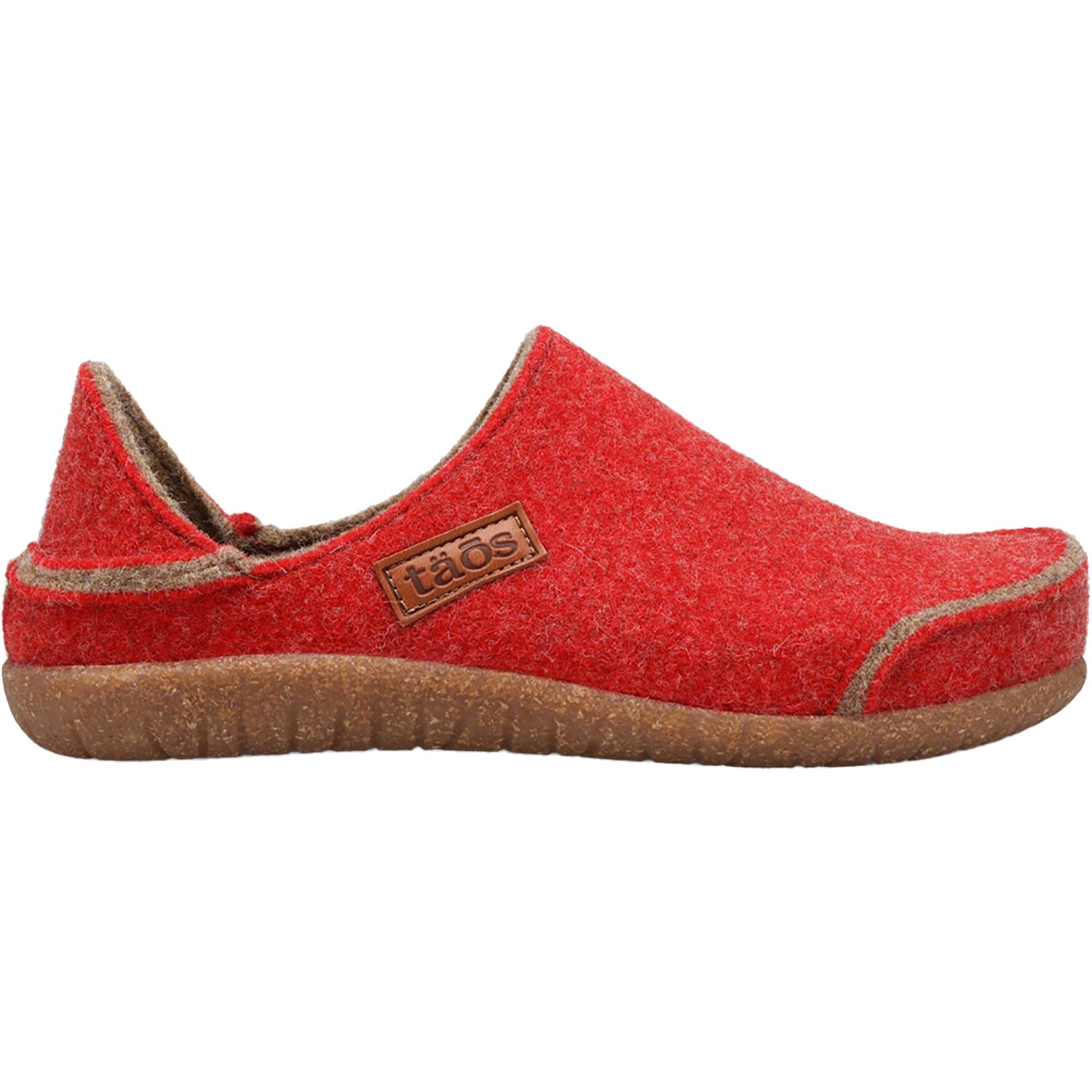 Taos Convertawool Unisex Outdoor Slippers Red/Tan