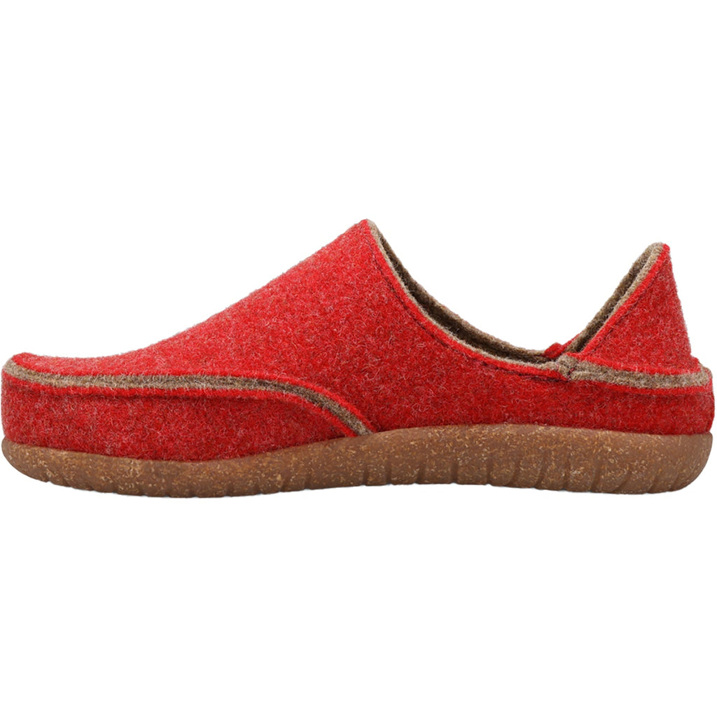 Taos Convertawool Unisex Outdoor Slippers Red/Tan