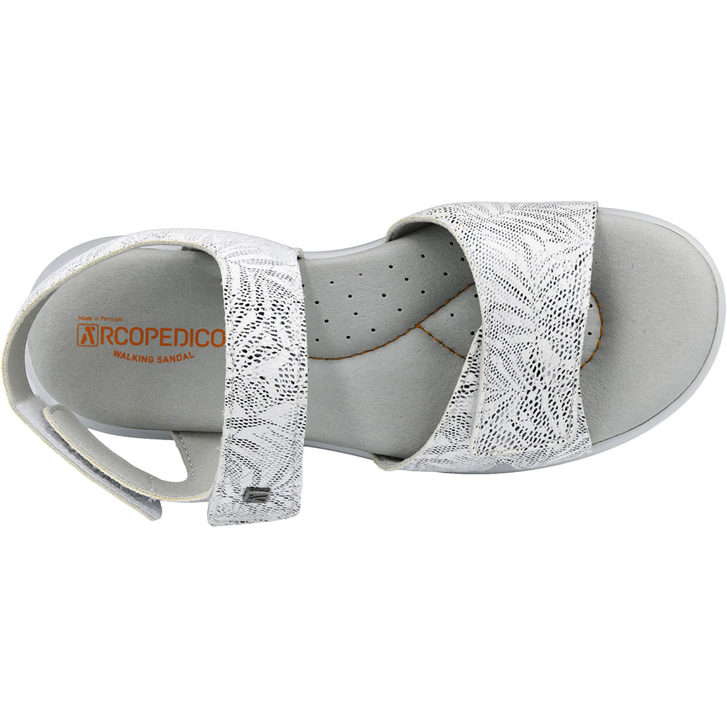 Arcopedico Corbett Women's Sandals White Palm