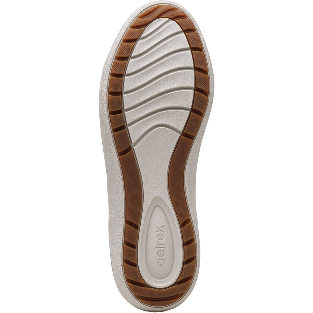 Aetrex Courtney Women's Lace Up Shoes Taupe Suede