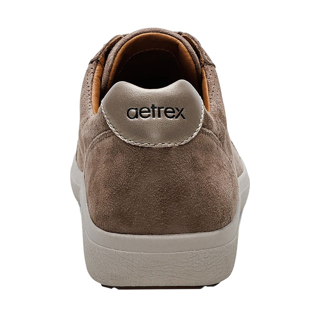 Aetrex Courtney Women's Lace Up Shoes Taupe Suede