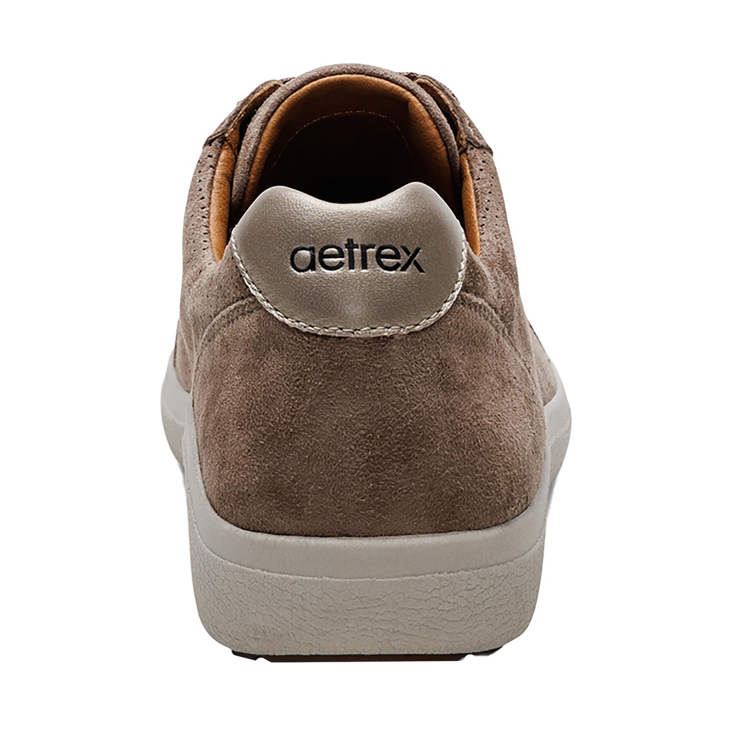 Aetrex Courtney Women's Lace Up Shoes Taupe Suede